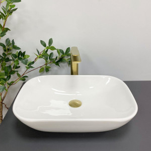 Умывальник VBI PAVIA WHITE накладной VBI-012605 фото