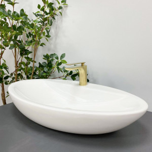 Умывальник VBI NARNI WHITE накладной VBI-014901 фото