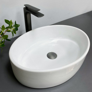 Умывальник VBI CEFALU WHITE накладной VBI-015400 фото