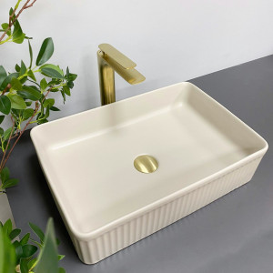 Умывальник VBI BRESCIA BEIGE MATT накладной VBI-013902 фото