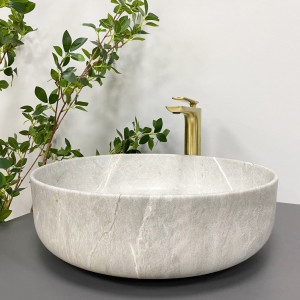 Умывальник VBI BARI GREY STONE MATT накладной VBI-011603 фото