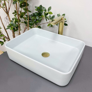 Умывальник VBI ATRANI SMOKE BLUE накладной VBI-013602 фото