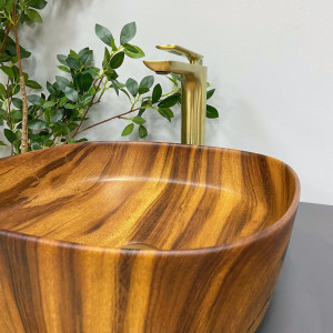 Умывальник VBI AREZZO WOOD MATT накладной VBI-013205