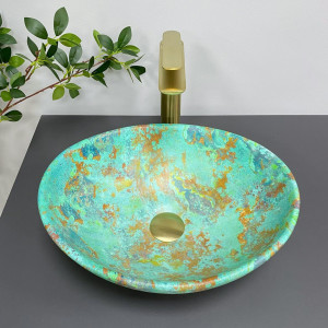 Умывальник VBI ARABBA WHITE накладной VBI-013501 фото