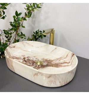 Умывальник VBI VERONA 60 ONYX GLOSSY накладной VBI-011322 фото