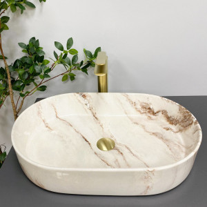 Умывальник VBI VERONA 60 ONYX GLOSSY накладной VBI-011322 фото