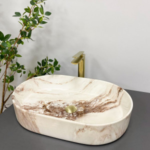 Умывальник VBI VERONA 60 ONYX GLOSSY накладной VBI-011322 фото