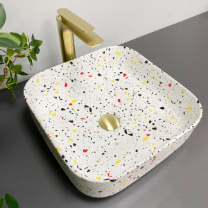 Умывальник VBI BITONTO S WHITE накладной подвесной VBI-015702 фото