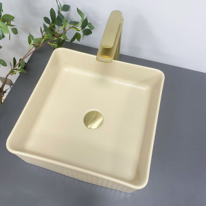 Умывальник VBI BOLZANO BEIGE MATT накладной VBI-013802 фото