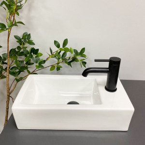 Умывальник VBI LECCE L WHITE накладной подвесной VBI-015604 фото