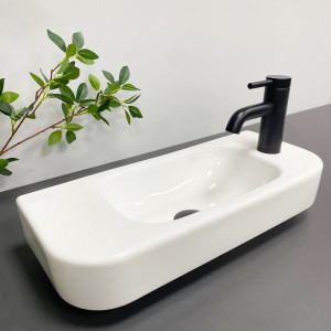 Умывальник VBI APRILIA L WHITE подвесной VBI-015608 фото