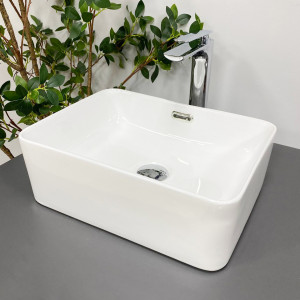 Умывальник VBI CORTONA WHITE накладной VBI-012608 фото