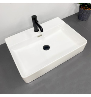 Умывальник VBI BITONTO M WHITE накладной подвесной VBI-015701 фото