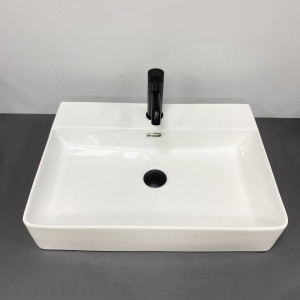 Умывальник VBI BITONTO M WHITE накладной подвесной VBI-015701 фото