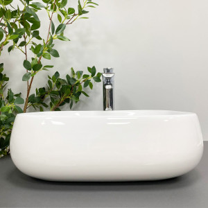 Умывальник VBI PRATO BLACK ONYX MATT накладной VBI-011406 фото