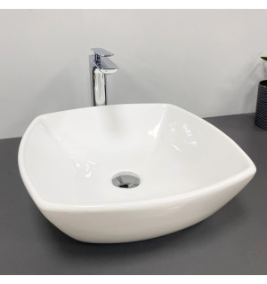 Умывальник VBI CORTONA WHITE накладной VBI-012608 фото