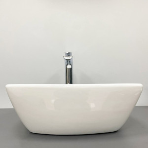 Умывальник VBI KOMO L WHITE накладной подвесной VBI-015602 фото