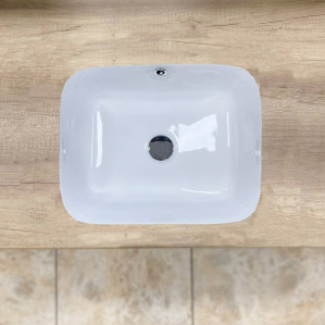 Умывальник VBI RIETI WHITE накладной VBI-015500 фото