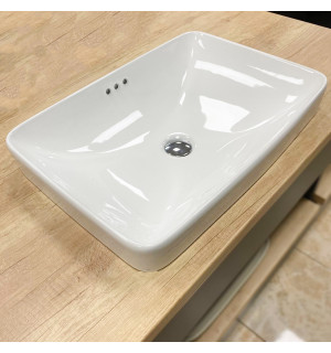 Умывальник VBI BITETTO WHITE врезной VBI-018016 фото