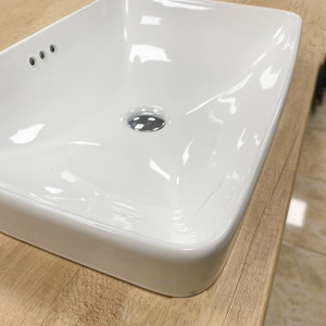 Умывальник VBI BITETTO WHITE врезной VBI-018016 фото