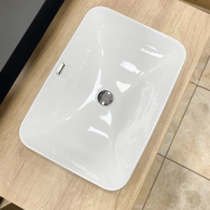 Умывальник VBI BITRITTO WHITE врезной VBI-018024 фото