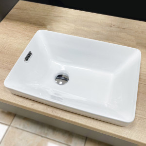 Умывальник VBI MANTUA WHITE врезной VBI-018029 фото