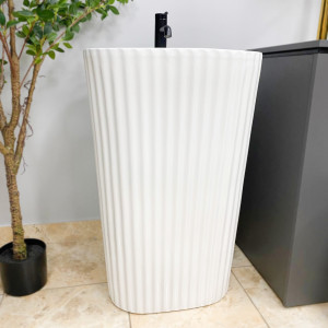 Умывальник VBI RAVENNA STONE MATT накладной VBI-011217 фото