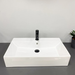 Умывальник VBI PADUA 70 WHITE накладной подвесной VBI-012203 фото