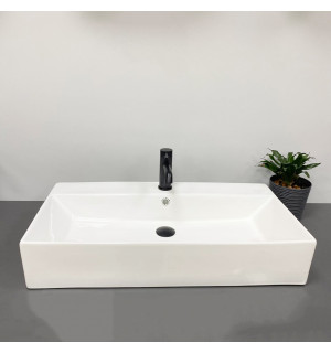 Умывальник VBI PADUA 80 WHITE накладной подвесной VBI-012204 фото