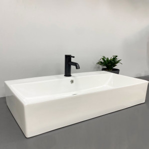 Умывальник VBI PADUA 80 WHITE накладной подвесной VBI-012204 фото