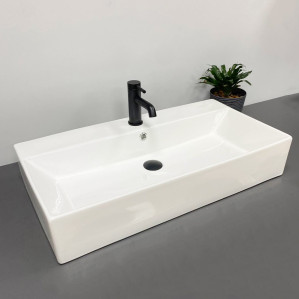 Умывальник VBI PADUA 80 WHITE накладной подвесной VBI-012204 фото