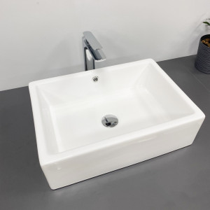 Умывальник VBI CASTELLO WHITE накладной VBI-012901 фото