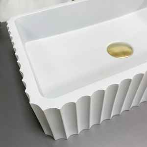 Умывальник VBI BITETTO WHITE врезной VBI-018016 фото