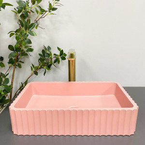 Умывальник VBI FLORENTIA BLACK MATT накладной VBI-015001 фото