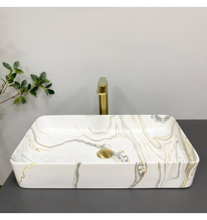 Умывальник VBI TRIEST STAINS MATT накладной VBI-012705 фото