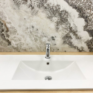 Умывальник VBI FERRARA 100 WHITE врезной VBI-018030 фото