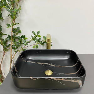 Умывальник VBI CASTELLO WHITE накладной VBI-012901 фото