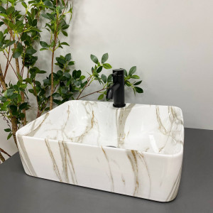 Умывальник VBI FORLI LAVA накладной VBI-011105 фото