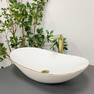 Умывальник VBI AVEZZANO BLACK MATT накладной VBI-014401 фото