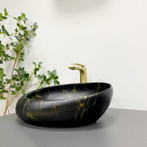 Умывальник VBI MODENA S TERAZZO GLOSSY накладной VBI-012004 фото