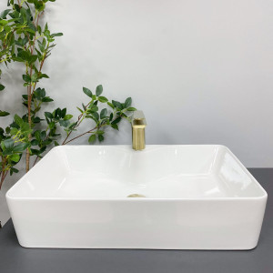 Умывальник VBI RAVENNA TERAZZO GLOSSY накладной VBI-011219 фото