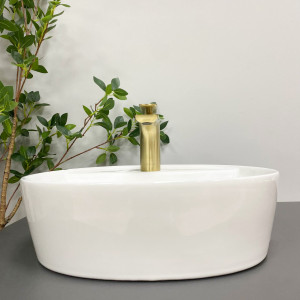 Умывальник VBI TURIN GOLD GLOSSY накладной VBI-011509 фото