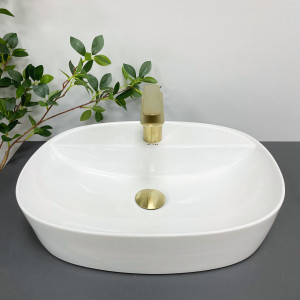 Умывальник VBI AGORDO M WHITE накладной VBI-014904 фото