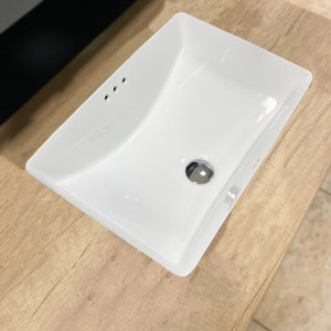 Умывальник VBI PARMA BROWN STONE GLOSSY накладной VBI-011013 фото