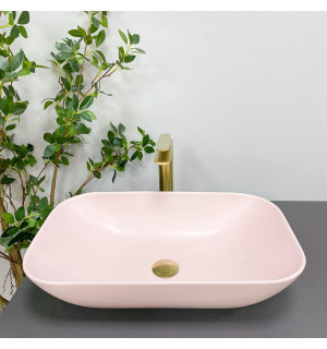 Умывальник VBI AVEZZANO PINK MATT накладной VBI-014405 фото