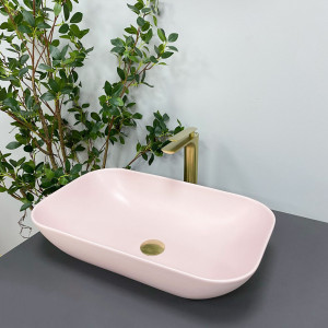 Умывальник VBI AVEZZANO PINK MATT накладной VBI-014405 фото