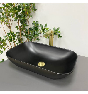 Умывальник VBI AVEZZANO BLACK MATT накладной VBI-014401 фото