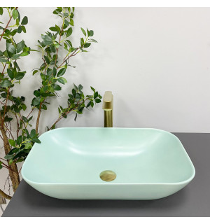 Умывальник VBI AVEZZANO GREEN MATT накладной VBI-014404 фото