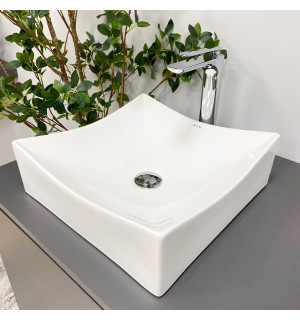 Умывальник VBI VIAREGGIO S WHITE накладной VBI-016200 фото