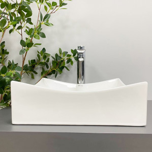 Умывальник VBI VIAREGGIO S WHITE накладной VBI-016200 фото